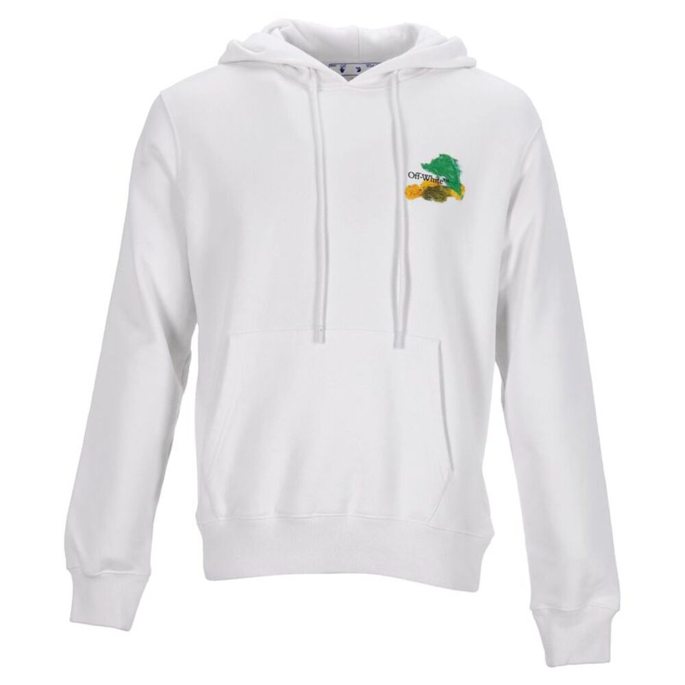 Off-White Hoodie white with print